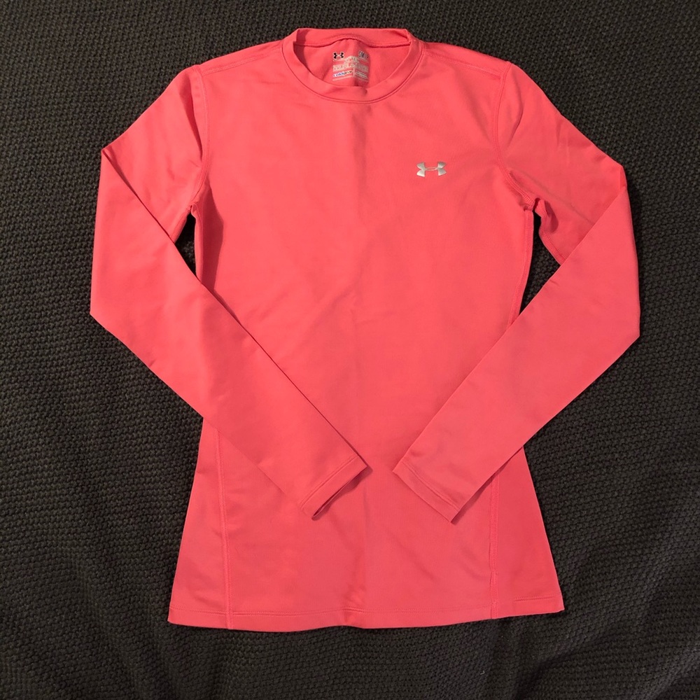 Pink Under Armour Cold Gear Long Sleeve